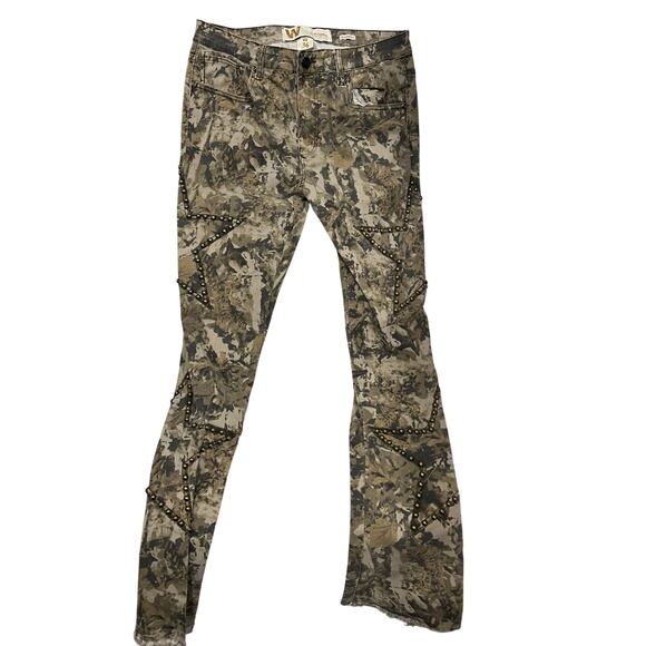 Waimea Other - W Waimea Stacked Streetwear Mossy Oak Camo Jeans Mens 36x34